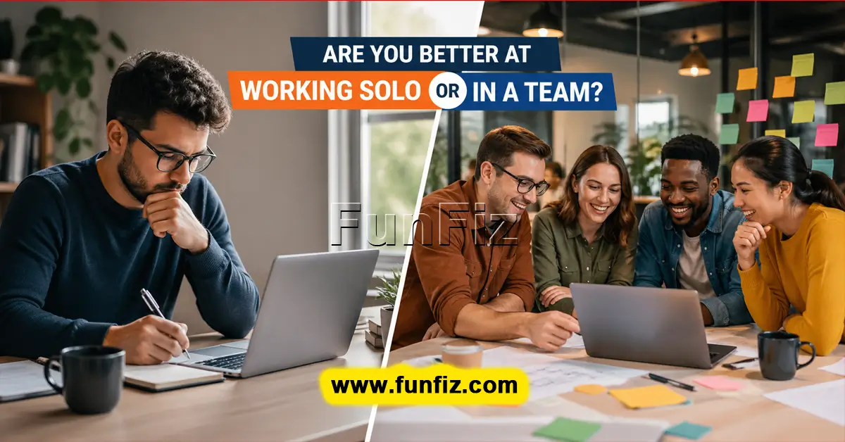 Arbeitest du besser alleine oder im Team?