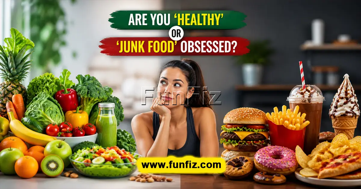 Bist du 'Gesund' oder 'Junk-Food'-besessen?