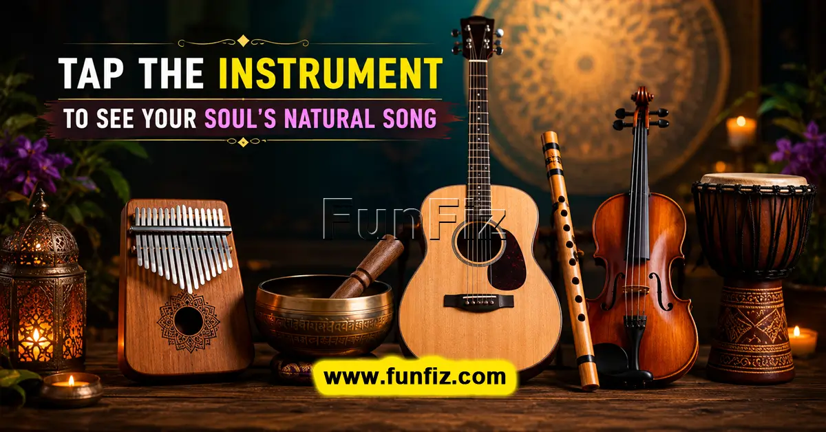 Tap The Instrument To See Your Soul's Natural Song