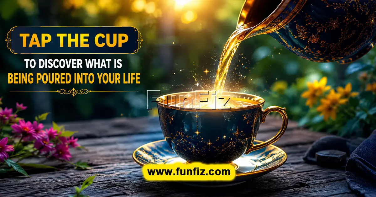 Tap The Cup To Discover What Is Being Poured Into Your Life